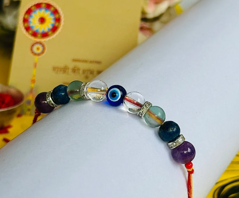 Memory Power Enhancer Rakhi For Brother (Students/Kids) - Abhimantrit